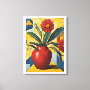 Flower Art Canvas Print