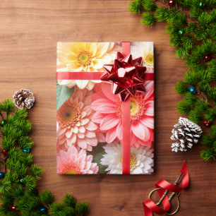 Flower Art Wrapping Paper