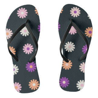 Flower artwork jandals