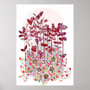Flower Artwork Poster
