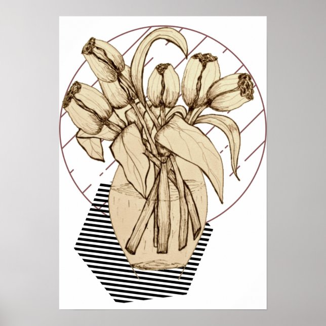 Flower Artwork Poster (Front)
