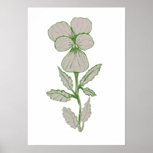 Flower Artwork Poster