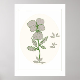 Flower Artwork Poster