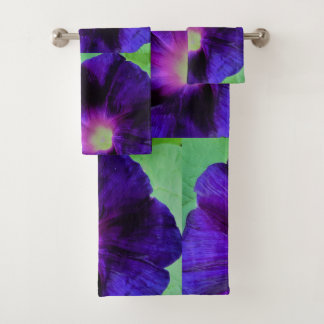 Flower Bath Towel Set