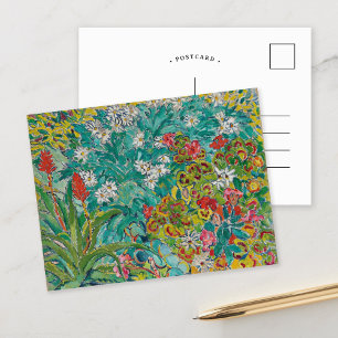 Flower Bed   Louis Valtat Postcard