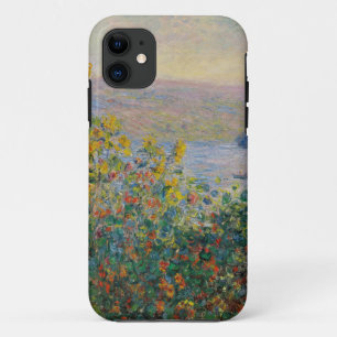 Flower Beds at Vetheuil painting by Claude Monet Case-Mate iPhone Case