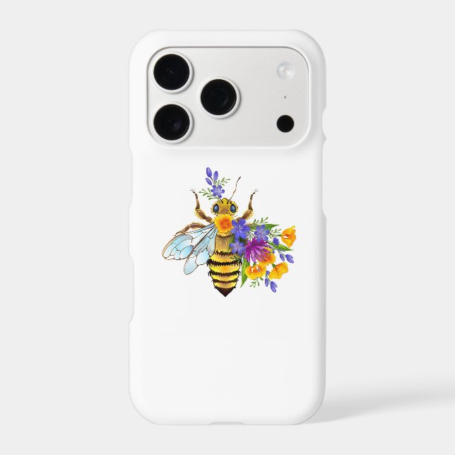 Flower bee with wild plants (Back)