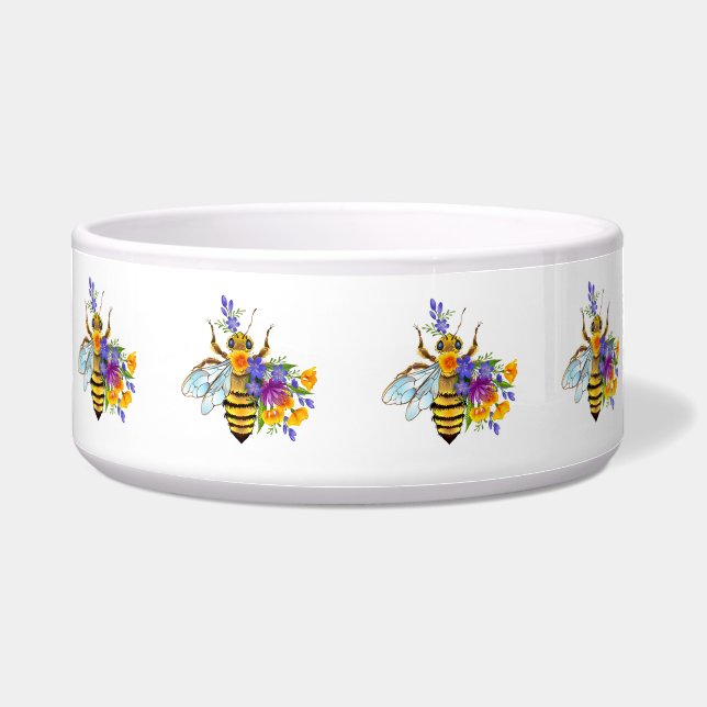 Flower bee with wild plants (Front)