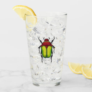 Flower beetle glass