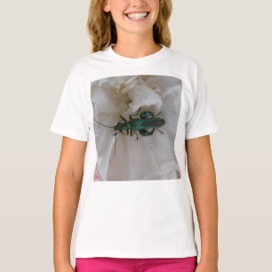 Flower Beetle Kids T Shirt
