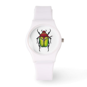 Flower beetle watch