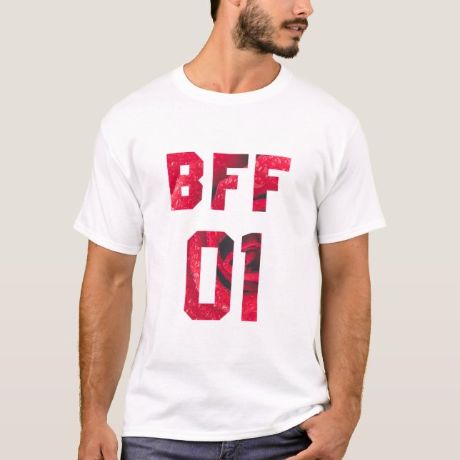 Flower Best friends for 3 - BFF 01 T-Shirt (Front)