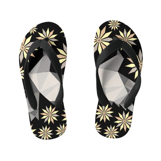 FLOWER BIRD KID'S FLIP FLOPS (Footbed)