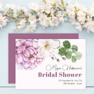 Flower bloom invitation