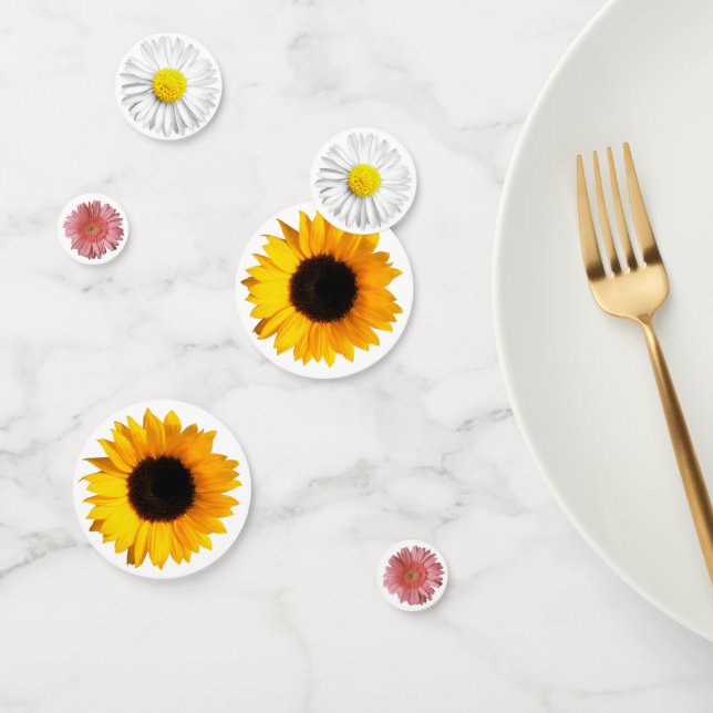 Flower Blooms Confetti (Group)