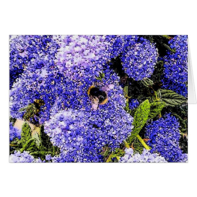 Flower Blossom Bee (Front Horizontal)