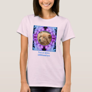 Flower Blossoms Tinted Create Your Own Photo T-Shirt