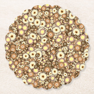 flower bomb3B Paper Coaster