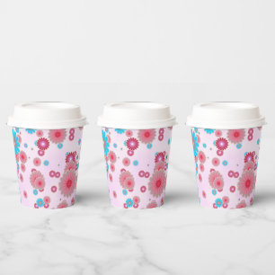 Flower bomb paper cups