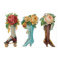 Flower Boots Customisable Poster