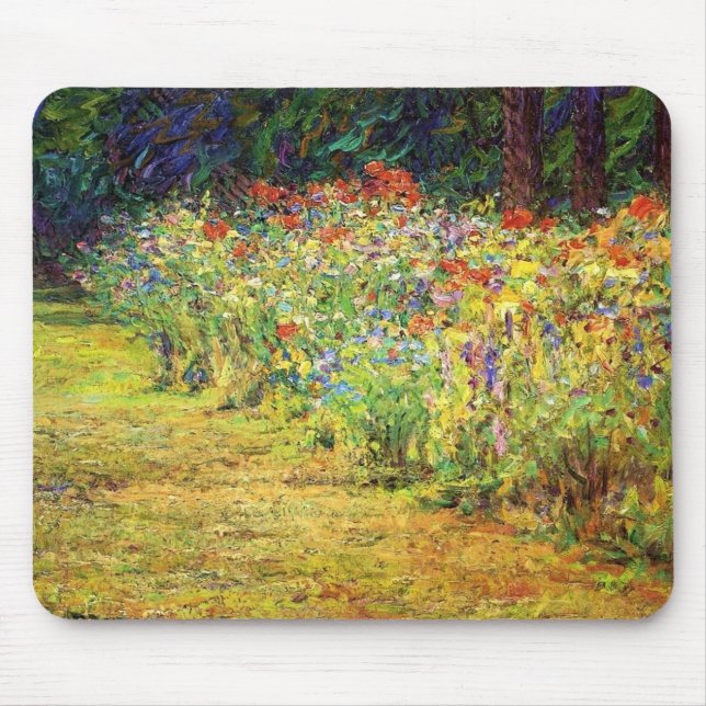 Flower Border Mouse Pad (Front)