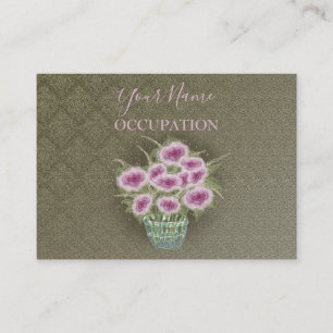 Flower Bouquet - Business Card