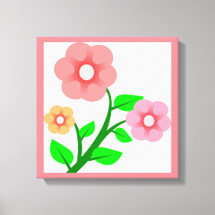FLOWER BOUQUET CANVAS PRINT