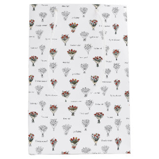 Flower Bouquet Gift Bag