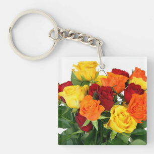 Flower Bouquet Key Ring