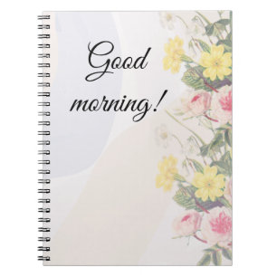 flower bouquet notebook