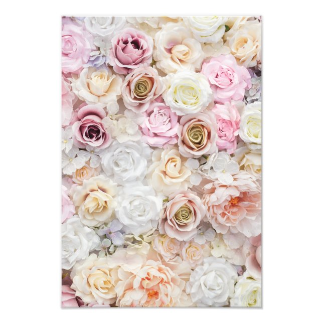 Flower Bouquet  Photo Print (Front)