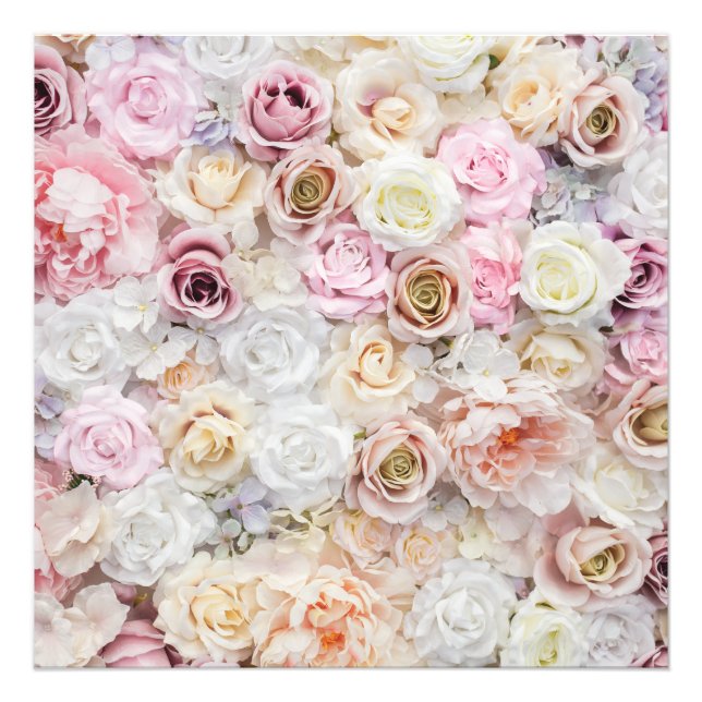 Flower Bouquet  Photo Print (Front)