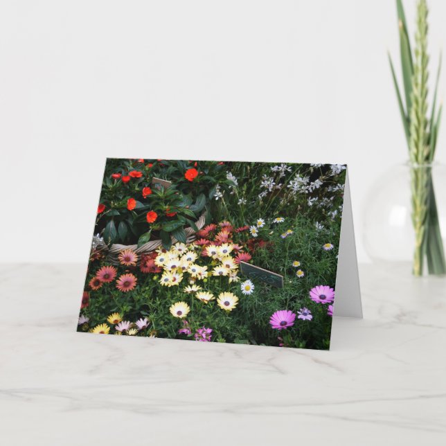Flower Bouquet Thank You Card (Front)