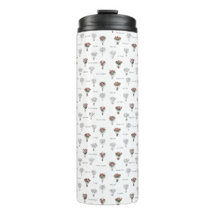Flower Bouquet Thermal Tumbler