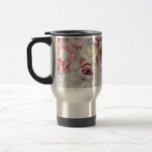 Flower Bouquet  Travel Mug
