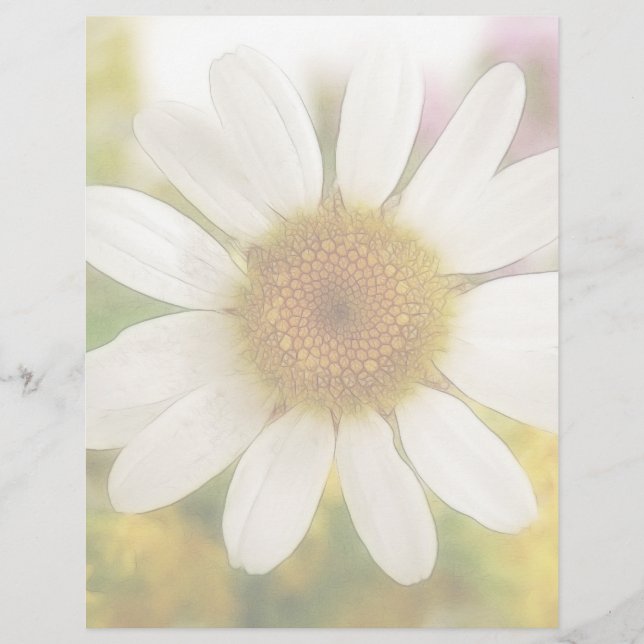 Flower Bouquet - White Daisy (Front)