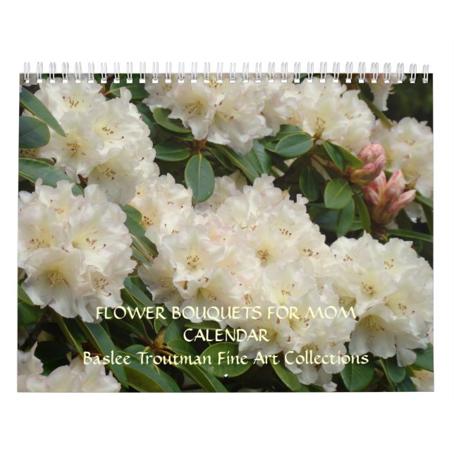 FLOWER BOUQUETS for MOM Calendars Flower Baslee (Cover)