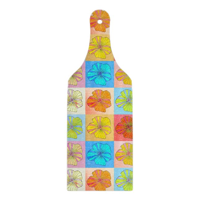 "Flower Box" Cutting Board (Front)