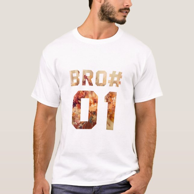 Flower Bro 01 T-Shirt (Front)