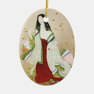 flower bud ceramic tree decoration