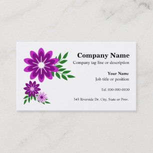 Flower Business Cards