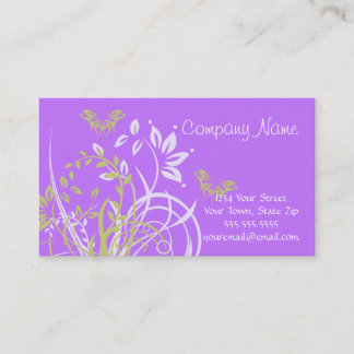 Flower Butter Customised Business Cards