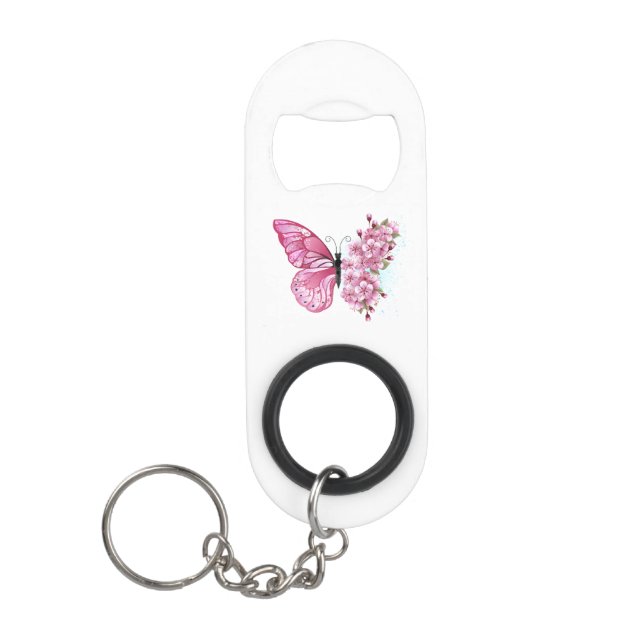Flower Butterfly with Pink Sakura (Front)