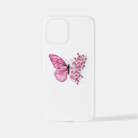 Flower Butterfly with Pink Sakura