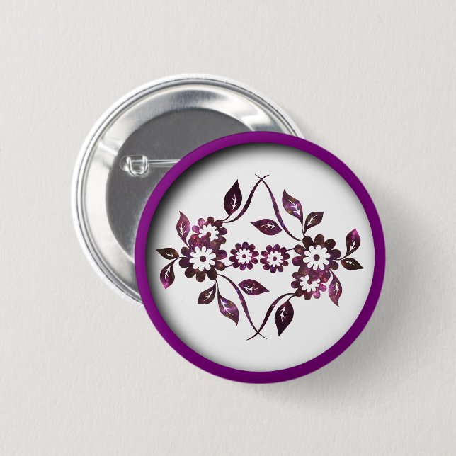 Flower Button (Front & Back)