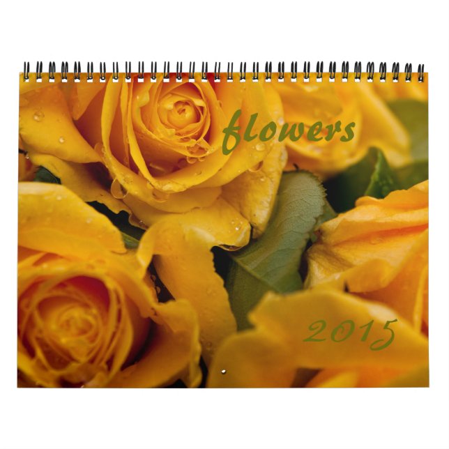 Flower calendar 2015 (Cover)