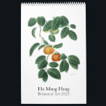 Flower calendar by Ho Mang Hang 2022<br><div class="desc">Water colour of flowers by Ho Mang Hang.</div>