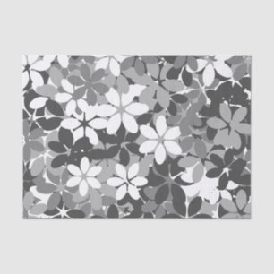 Flower camouflage tissue paper