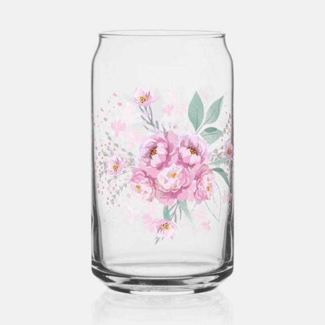 flower can glass (Front)