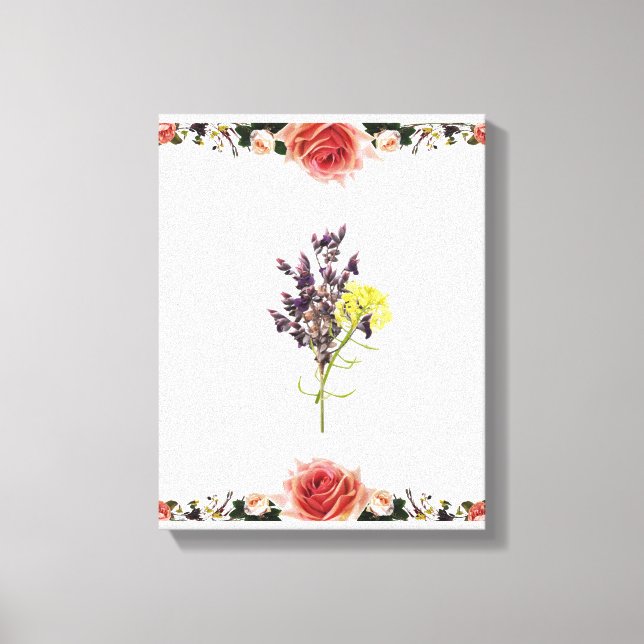 Flower Canvas Print (Front)